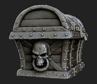 3D Pirate Treasure Chest