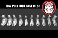 Foot basemesh pack
