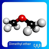 Dimethyl ether 3D Model C2H6O