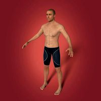 Arab - Indian Swimmer - Surfer