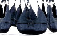 DALIS Black Leather Handbag
