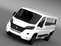 Fiat Ducato Panorama L2H1 2015 3D Model
