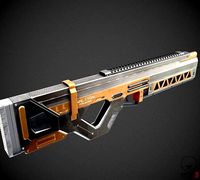 Sci-Fi Railgun Rifle