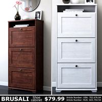 BRUSALI Shoe cabinet