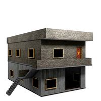 3D Two Storey Syrian House