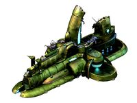 High temperature melting - object debris 07