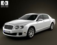 Bentley Continental Flying Spur 2012 3D Model