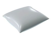 Blank mayonnaise bag mock up