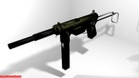 Submachine Gun - M3a1 Grease Gun