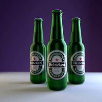 heineken beer bottle