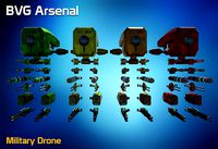 Military Drone - HQ