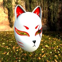 Kitsune Mask