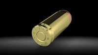 9x19 mm Parabellum Cartridge - Detailed 3D Model