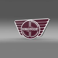 Donkervoort logo 3D Model