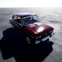 VAZ 2106 Zhiguli UE4 Project