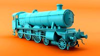 Hogwarts Express 3D Model