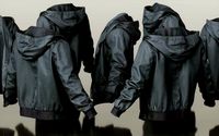 Mens Clothing Leather Jacket Open