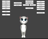 Unity Talking Cat Model