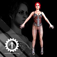 Female Scan Sonya -Rigged