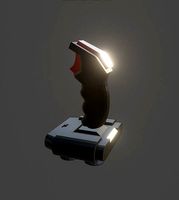 old joystick low poly