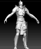 Crusader remastered high poly