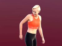 Ina 10281 - Running Athletic Woman