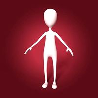 Cartoon Man - Rigged Stickman