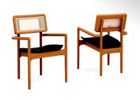 CB2 Moniker Kane back chair