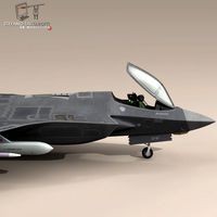 F 35 A Royal Danish Air Force 3D Model