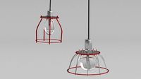 Hanging lamps 3D Model