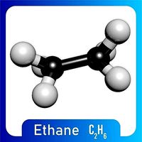 Ethane 3D Model C2H6