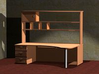 Computer desk 3D Model