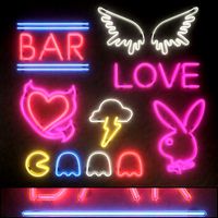 Light modules Set 17 Neon