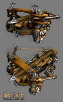 Medieval Balista 3D Model