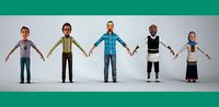 Lowpoly Character Pack