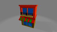 Low-Poly building