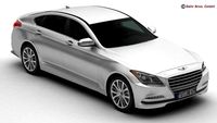 Hyundai Genesis 2015 3D Model