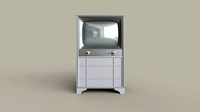 Classic White Television