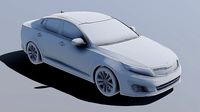 3D Printable STL Kia Optima 3D Model