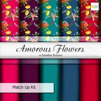 Amorous Flowers Seamless Textures Se