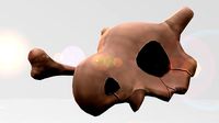 Cubone - Skull And Bone