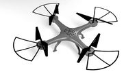Simple  quadrocopter 3D model