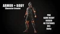 Roman Gladiator Ancient Warrior MAXIMUS for Character Creator