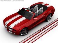 Chevy Camaro Convertible 3D Model