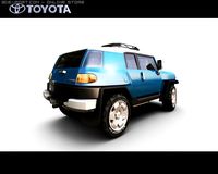 Toyota FJ Cruiser SUV 3D Model