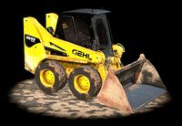 Skid steer Loader Lowpoly