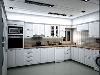 Shaby Chic White Kitchen