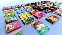 Frozen products with LOD