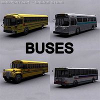 3D model Bus Marcopolo Viaggio G4 800 VR / AR / low-poly