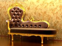Antique08006sofa 3D Model